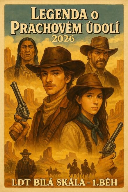 Plakát – Legenda o prachovém údolí