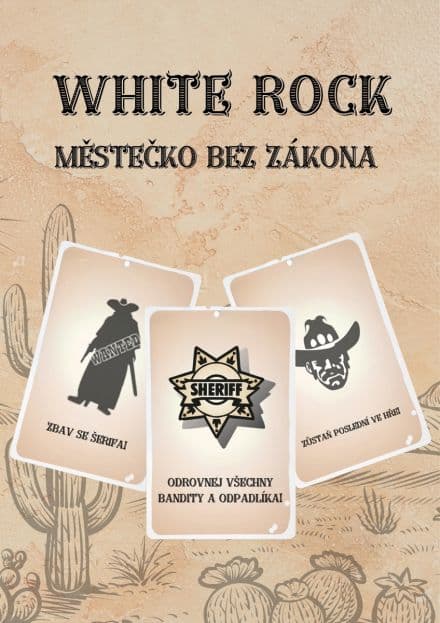 Plakát – White Rock – Městečko bez zákona